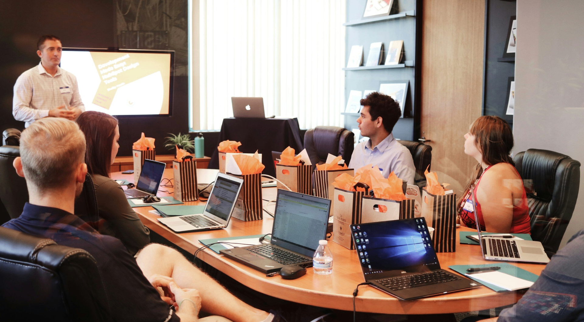 Advisory board meeting in progress